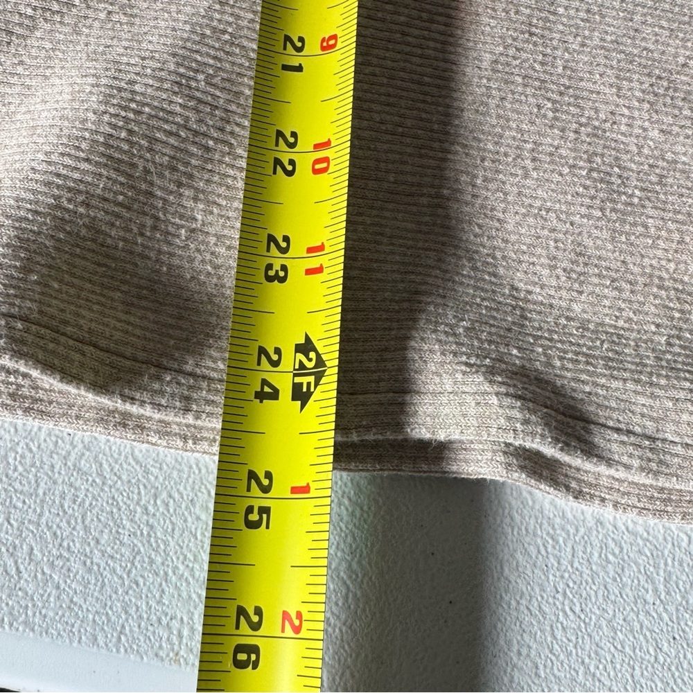 The Reset R Label Ribbed Pullover Linen Blend Top Sweater Size XL - Picture 12 of 13